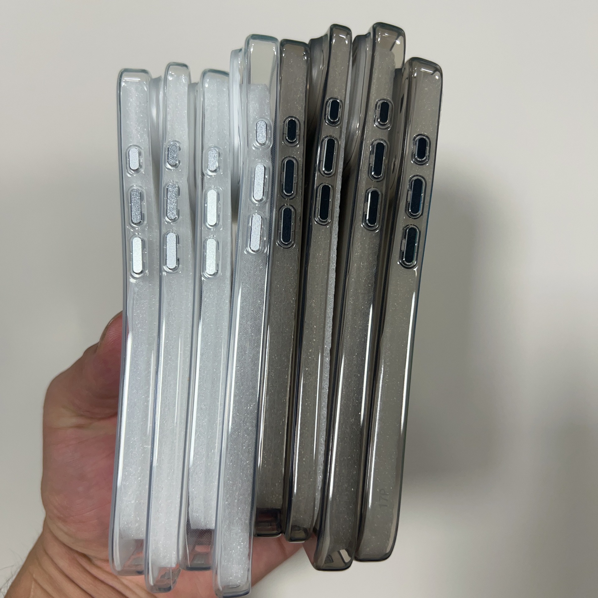 Bayer TPU transparent case Apple 16Promax for iPhone 15Pro 17 mobile phone case heat dissipation hole - Image 5